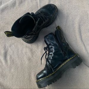Doc marten jadon platform boots ❤️